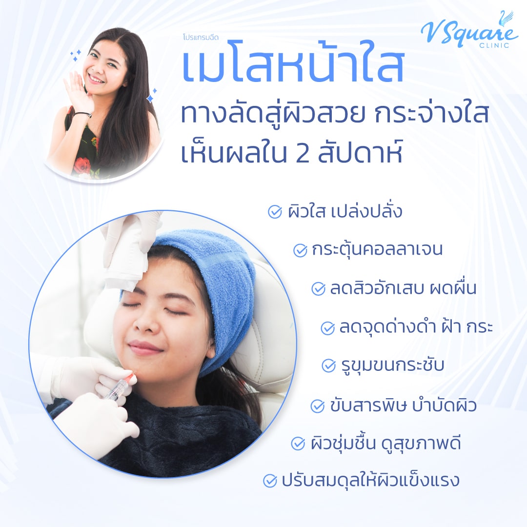 ฉีดเมโสหน้าใส กี่วันเห็นผล