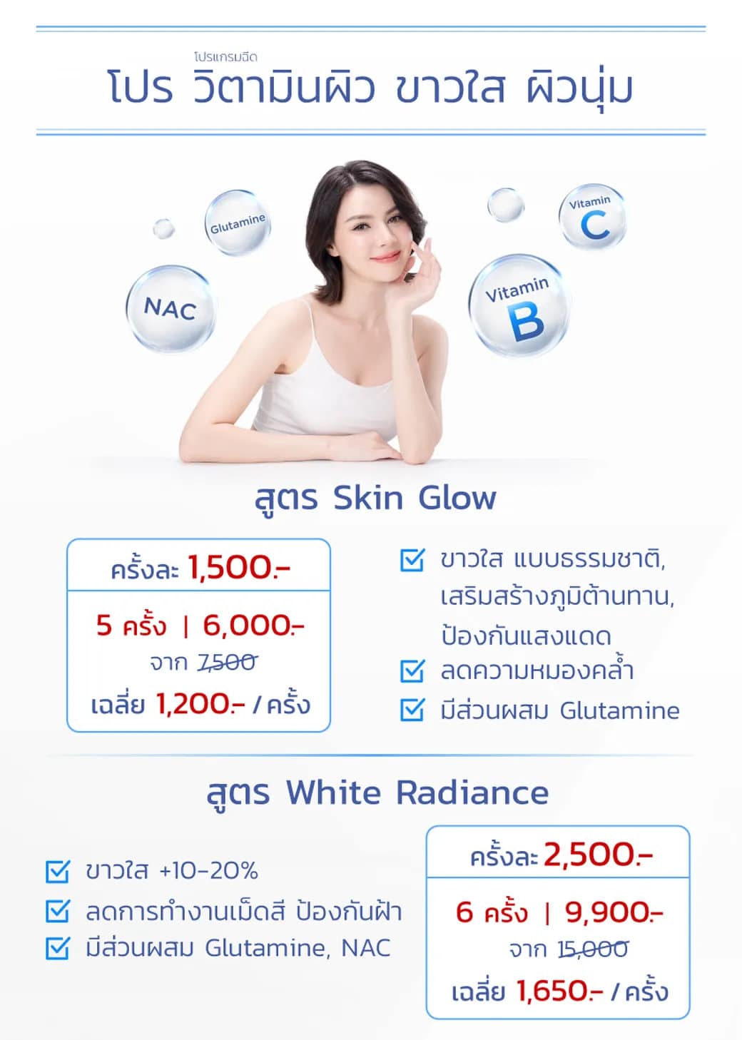 ดริปวิตามิน ราคา