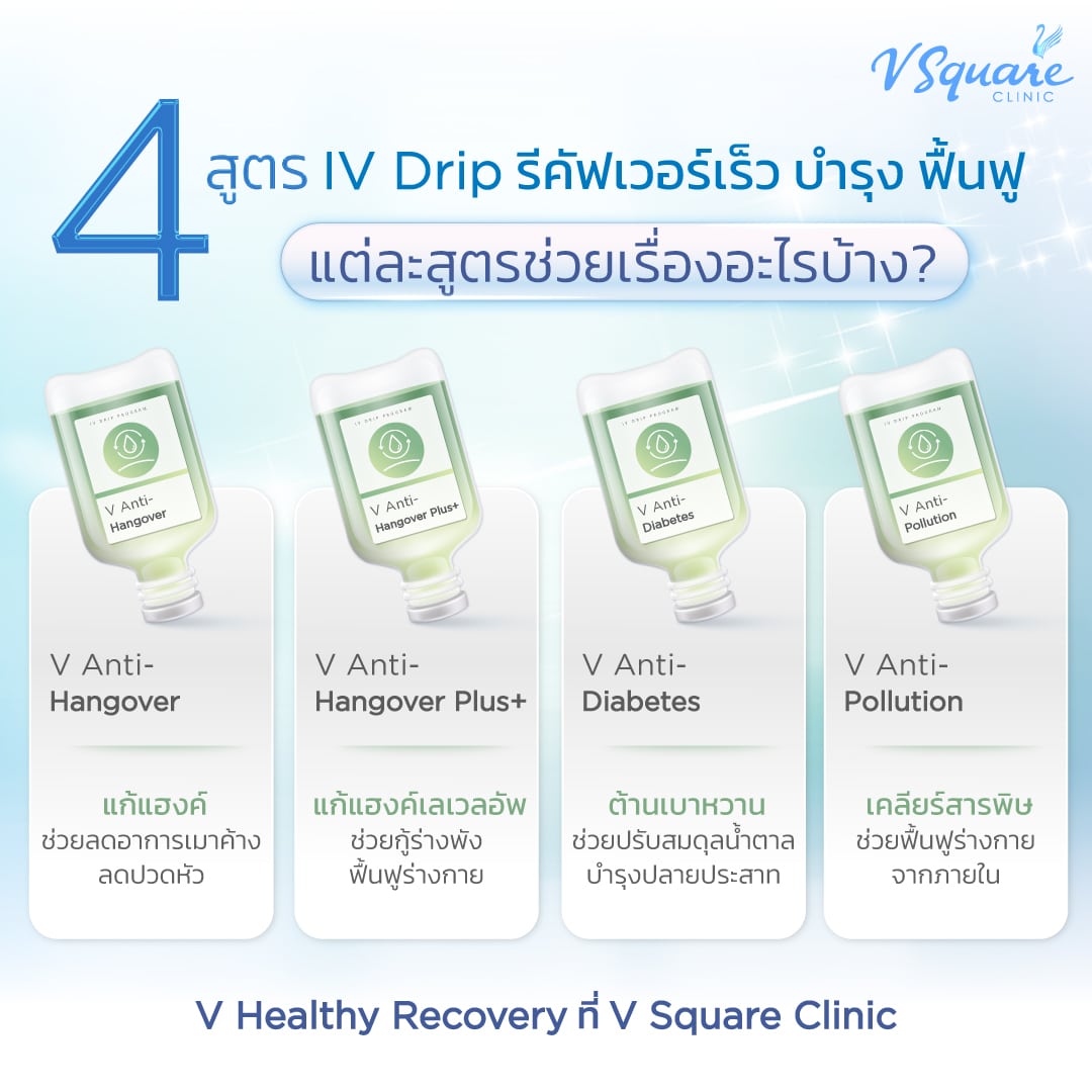 IV drip กลุ่ม V Healthy Recovery