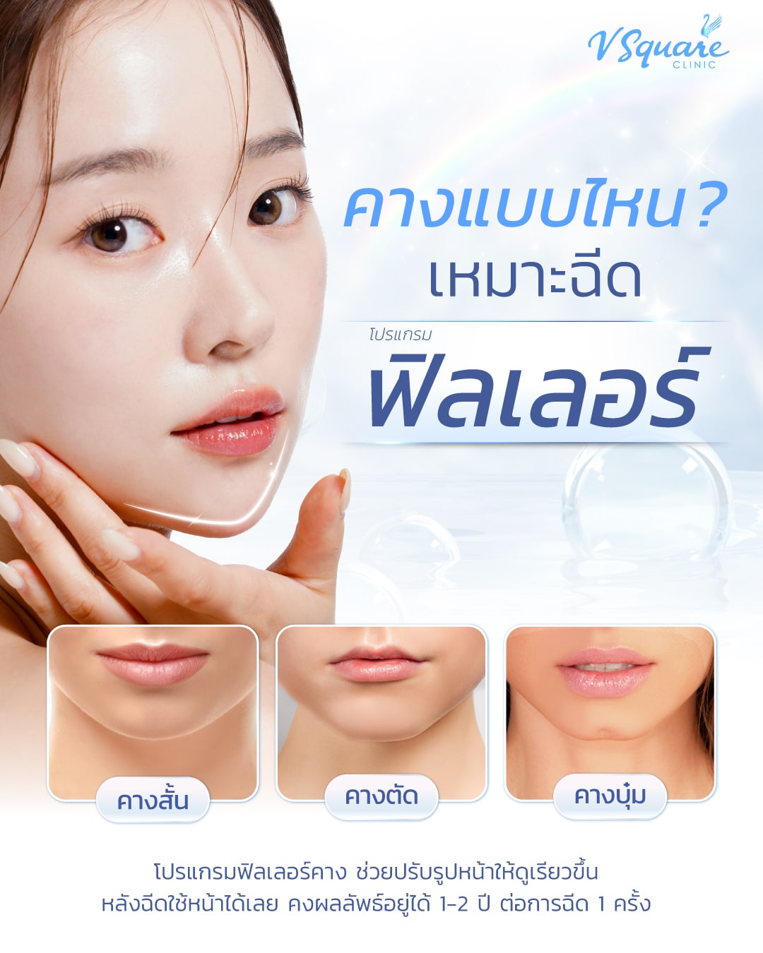 ฟิลเลอร์คาง เหมาะกับใคร