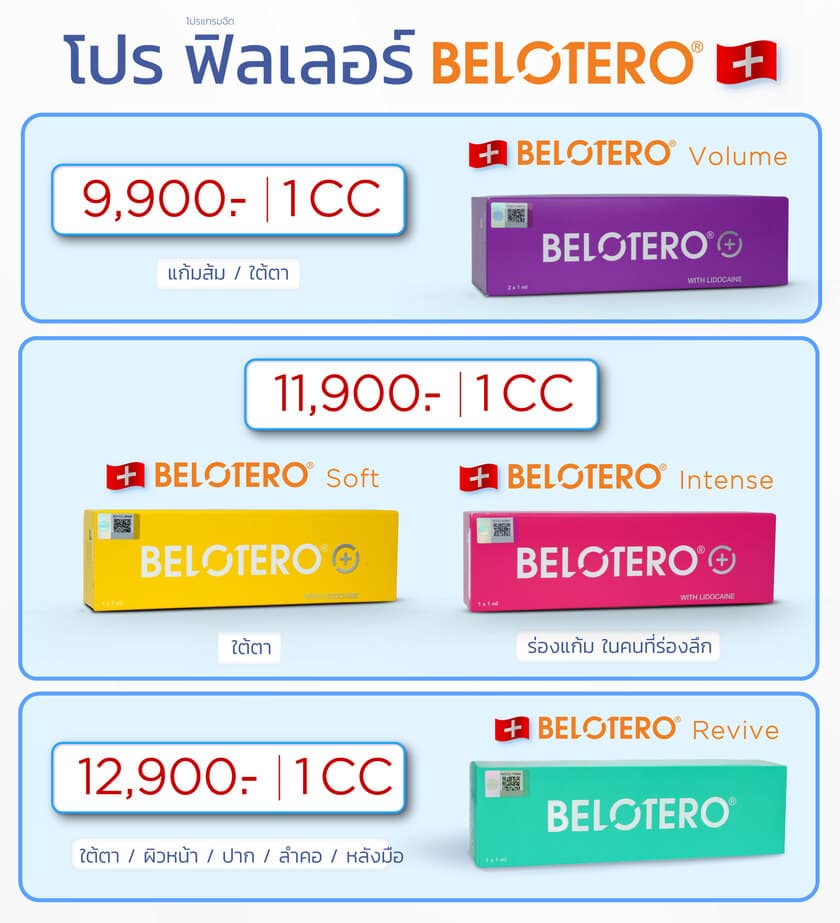 ราคาฟิลเลอร์เบโลเทโร