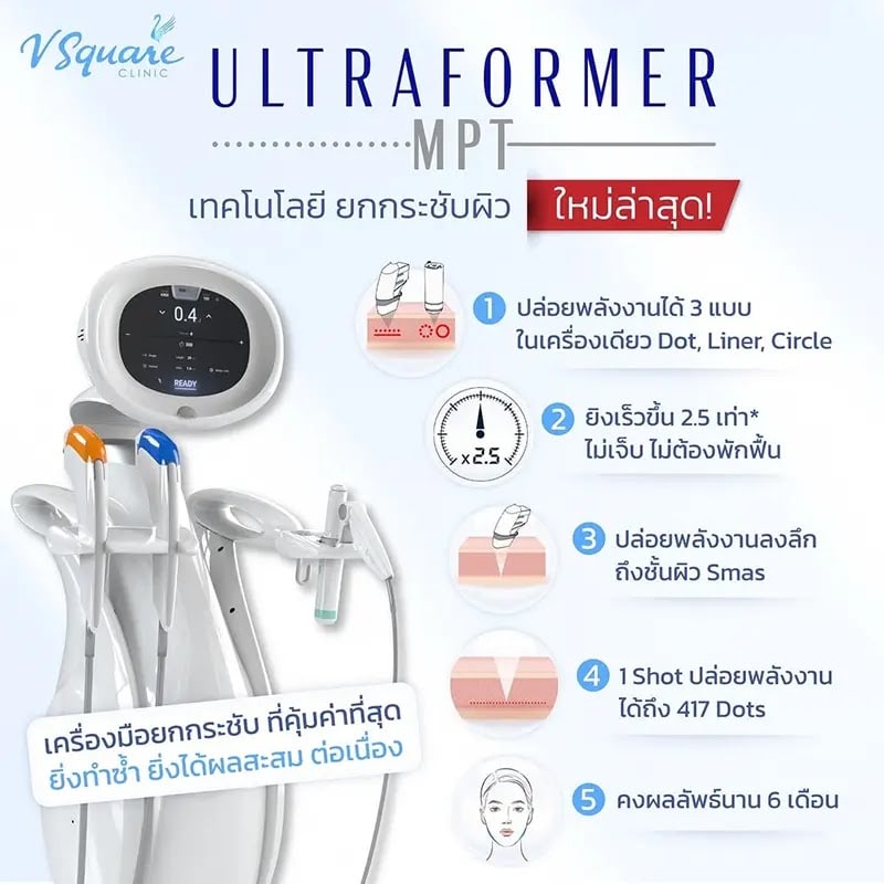 จุดเด่นของ Ultraformer MPT