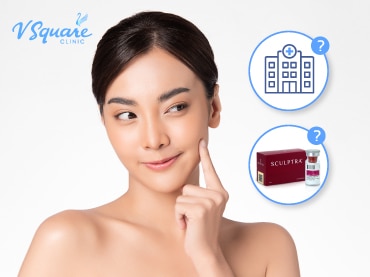 ฉีด Sculptra ที่ไหนดี 370x277