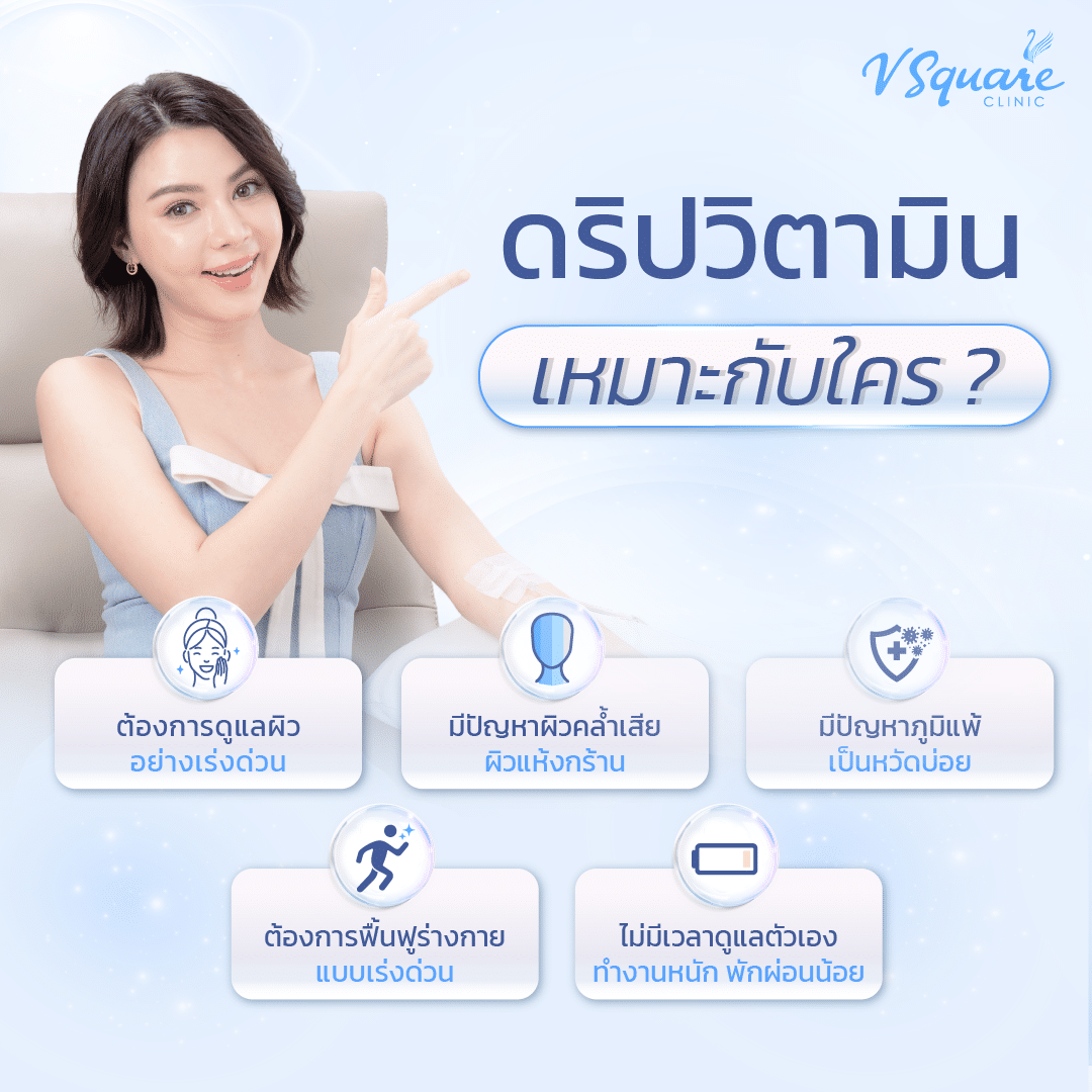 ดริปผิวขาว เหมาะกับใคร